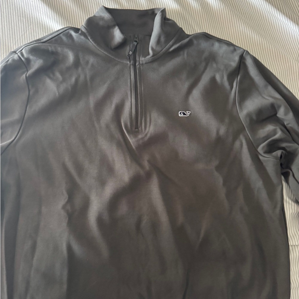 Vineyard Vines Charcoal Cotton Pullover